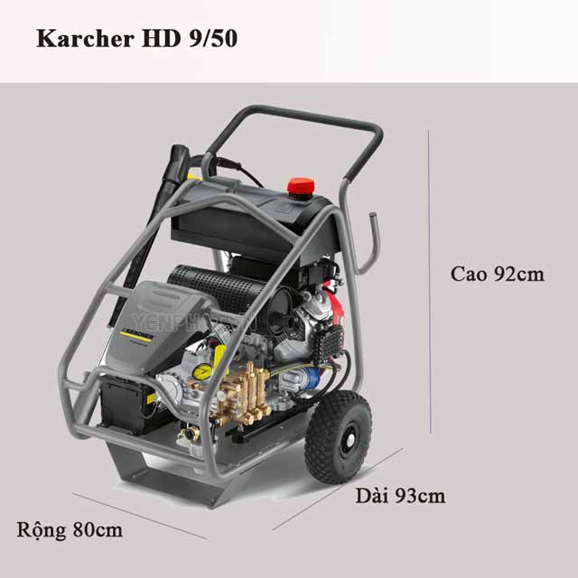 Máy phun rửa áp lực cao công nghiệp Karcher HD 9/50 