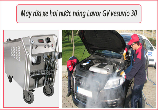 Máy rửa xe hơi nước nóng vệ sinh động cơ ô tô an toàn