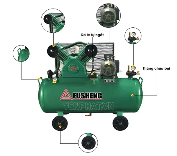 máy nén khí fusheng mini