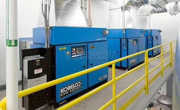 máy nén khí trục vít kobelco