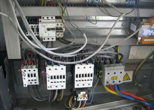 Mạch điện của máy nén không khí