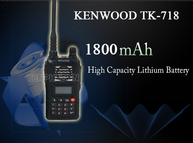 pin bộ đàm Kenwood TK-718 | Điện Máy Yên Phát