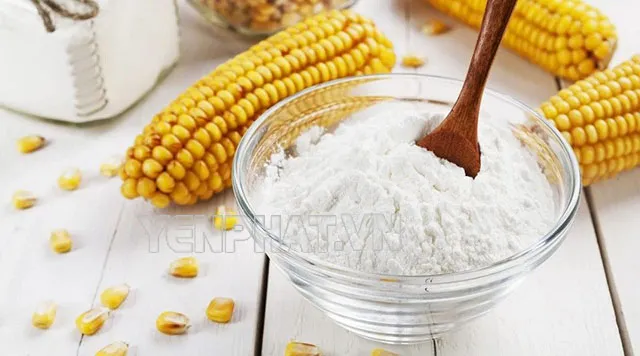 Bột bắp là thứ rất dễ kiếm
