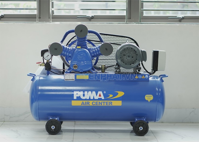 Máy bơm khí nén Puma có thiết kế gọn nhẹ