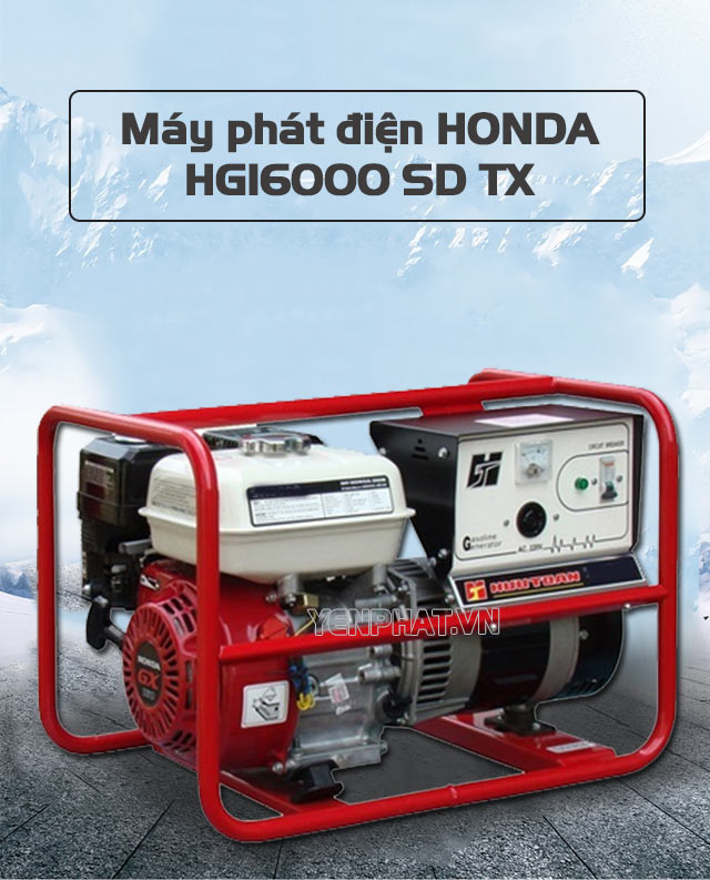 máy phát điện HONDA HG16000 SD TX