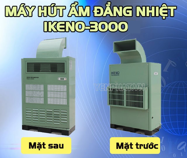 máy hút ẩm đẳng nhiệt IKENO ID-3000