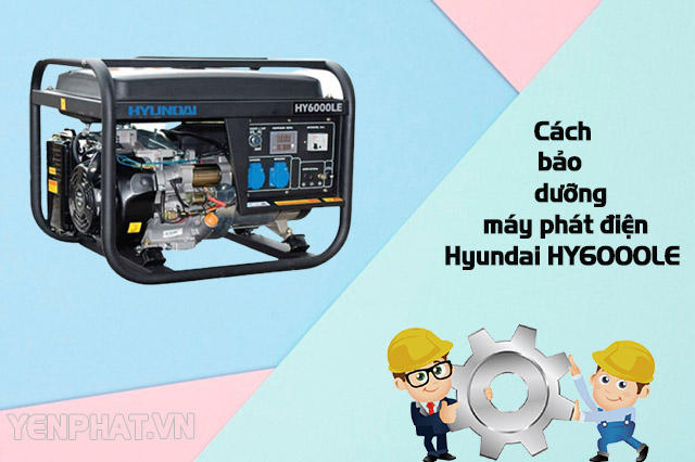 Máy phát điện chính hãng Hyundai DHY6000LE