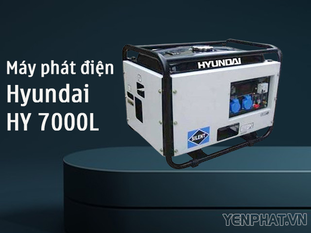 máy phát điện Hyundai HY 7000L