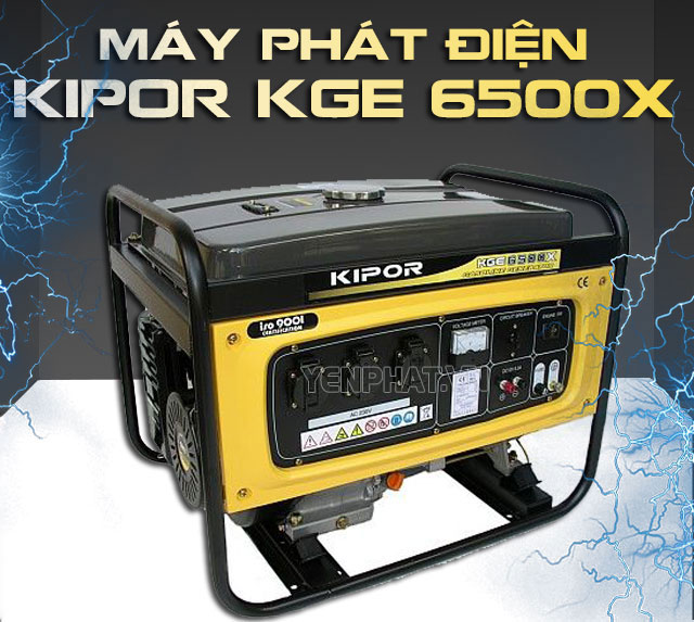 Máy phát điện Kipor KGE 6500X