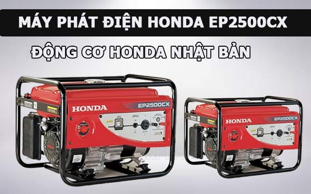 Máy phát điện công nghiệp Honda EP2500CX