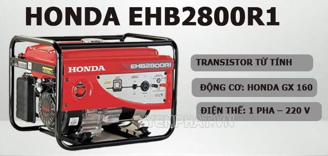 máy phát điện công nghiệp Honda EHB2800R1