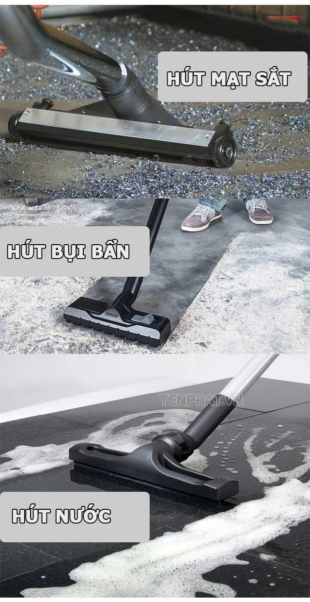 máy hút bụi công suất lớn