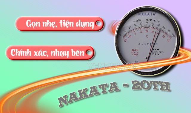 ưu điểm đồng hồ đo ẩm NAKATA - 20TH