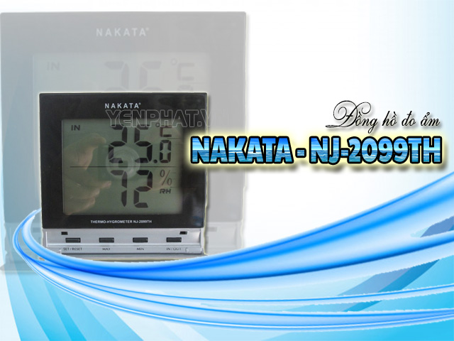 đồng hồ đo ẩm NAKATA - NJ-2099TH