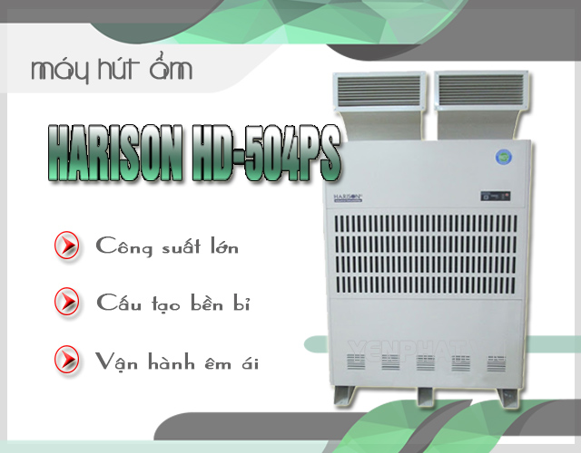 máy hút ẩm Harison HD-504PS