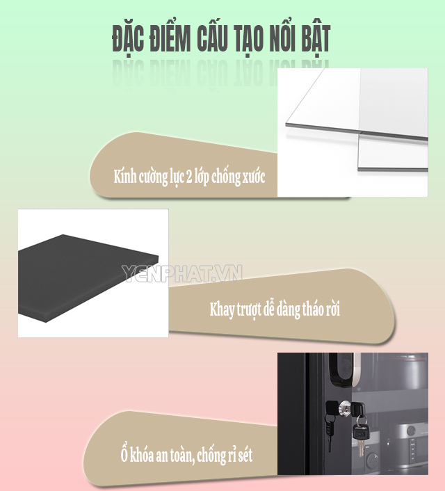 đặc điểm tủ chống ẩm DRY-CABI DHC-40