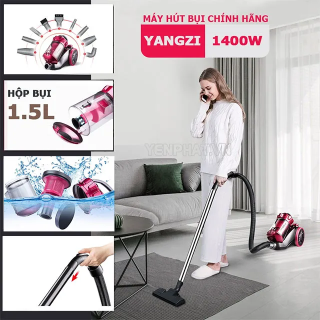 Công suất máy hút bụi Yangzi