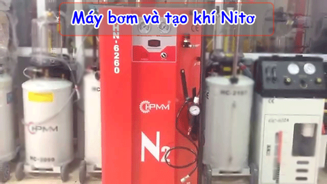 Máy bơm khí nitơ HN - 6260 được sử dụng nhiều