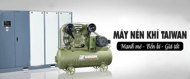 Máy nén khí Taiwan - Hiện đại, chuyên nghiệp, hiệu năng khủng