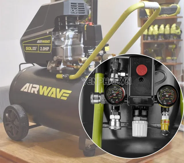 máy nén khí 2hp ryobi