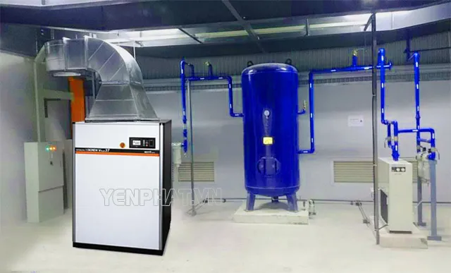 máy nén khí hitachi 15hp