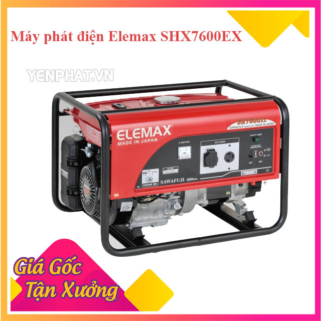 Máy phát điện Elemax SH7600EX tốt nhất