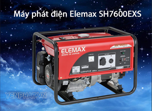 Máy phát điện Elemax SH7600EXS
