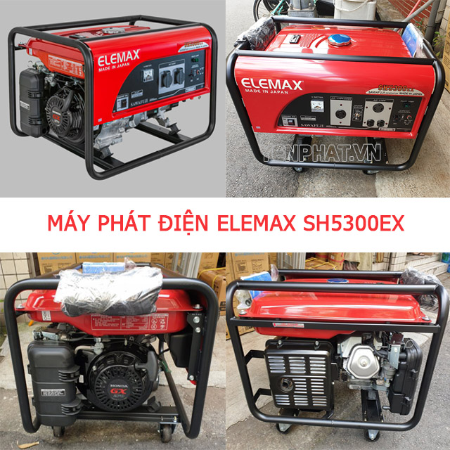 Máy phát điện Elemax SH5300EX giá rẻ