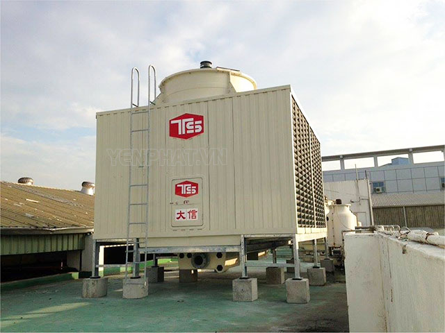 Tháp giải nhiệt TASHIN TSS 250RT lắp đặt dễ dàng, thiết kế ấn tượng