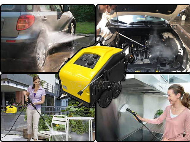 Máy rửa xe Lutian được ứng dụng rộng rãi nhất hiện nay