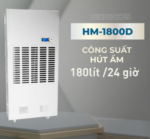 Máy hút ẩm công nghiệp FujiE HM-1800D (180lít/ngày)