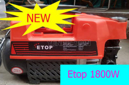 Máy rửa xe Etop 1800W là gì? Có đáng mua không?