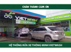 Sự thật về chuỗi rửa xe thông minh Vietwash