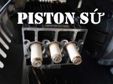 Máy rửa xe Piston sứ hay Piston thép khác nhau ở điểm nào?