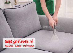 Tổng hợp các cách giặt ghế sofa nỉ tại nhà đơn giản