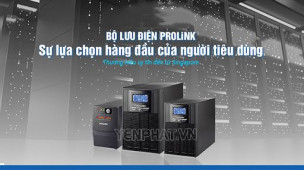 Bộ lưu điện Prolink - giải pháp tối ưu cho hệ thống điện gia đình