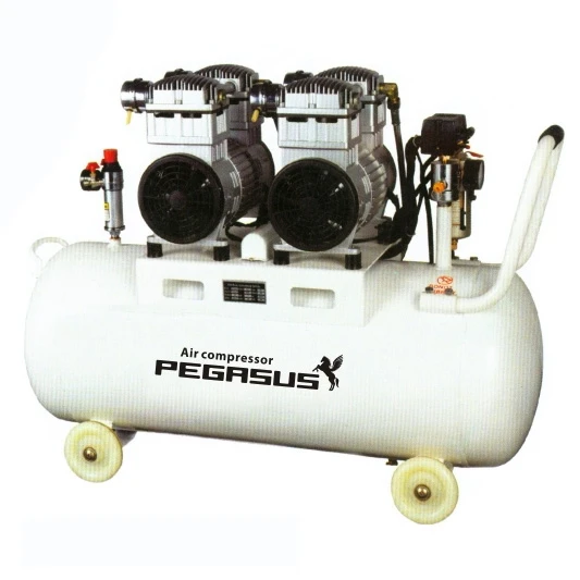 Máy nén khí không dầu Pegasus TM- OF750x2- 70L 2