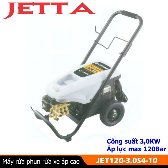 Máy phun rửa áp lực cao Jetta JET120-3.0S4-10 2