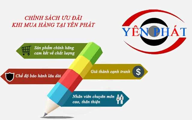 Một số ưu đãi khi mua hàng tại Yên Phát