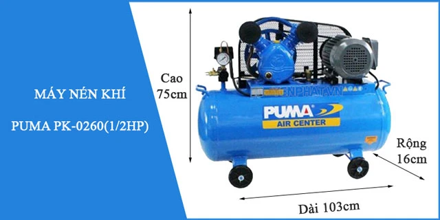 Máy nén khí mini Puma PK-0260