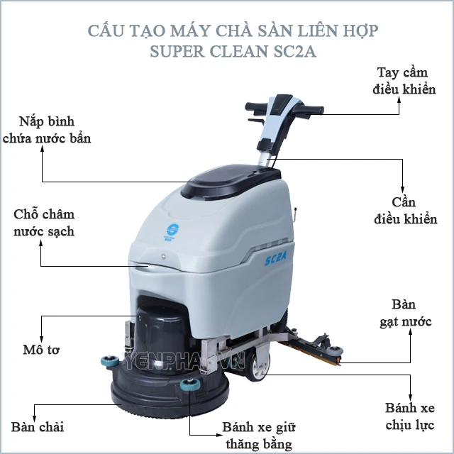 Máy chà sàn Supper Clean SC2A