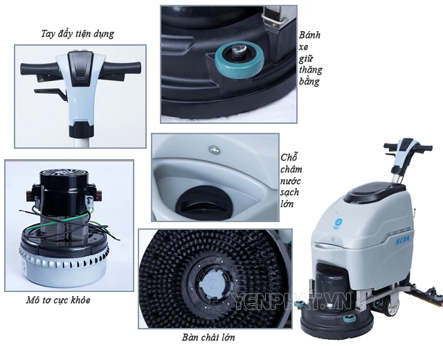 mua Máy chà sàn liên hợp Supper Clean SC2A