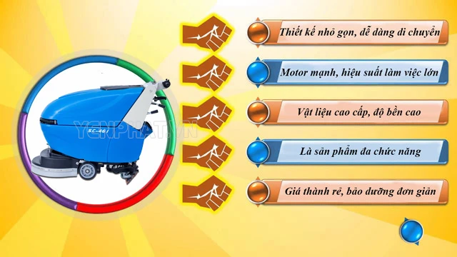 Máy chà sàn chính hãng Supper Clean SC461