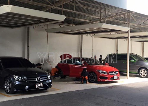 Bật mí sơ đồ hệ thống rửa xe ô tô theo mô hình hiện đại