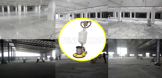 Tính ứng dụng và hiệu quả làm việc của máy mài sàn bê tông C2