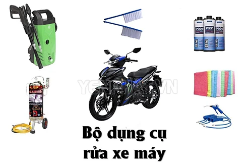 Những thiết bị cần phải có để thực hiện việc vệ sinh xe tại nhà