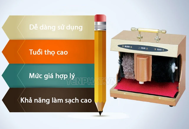 Đặc điểm nổi bật của máy đánh bóng giày tại nhàVN G4