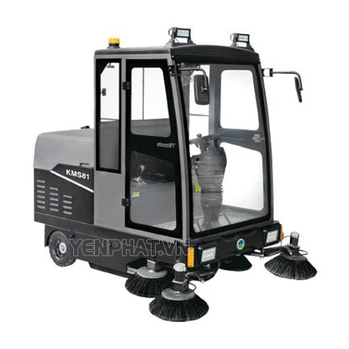 Xe quét rác đường công nghiệp Kumisai KMS-81