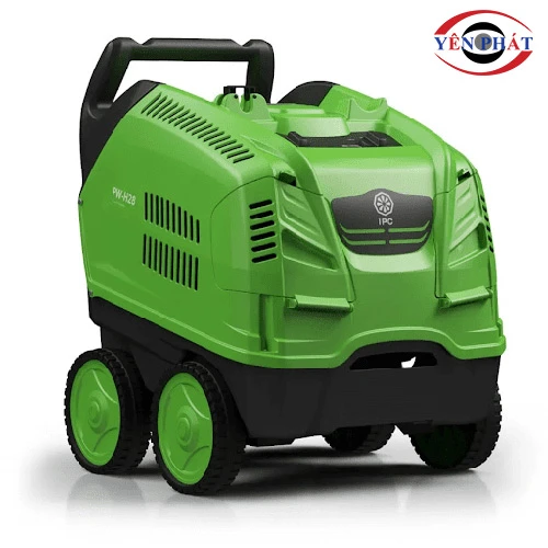 Máy rửa xe nước nóng IPC PW-H28/4 I1308A M (4 bánh, vỏ nhựa)
