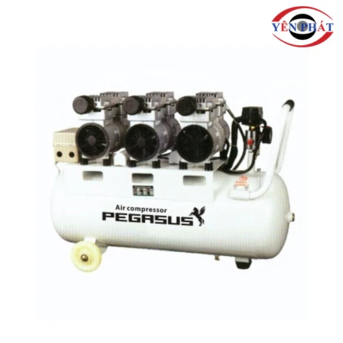 Máy nén hơi không dầu Pegasus TM-OF750x3-70L 1